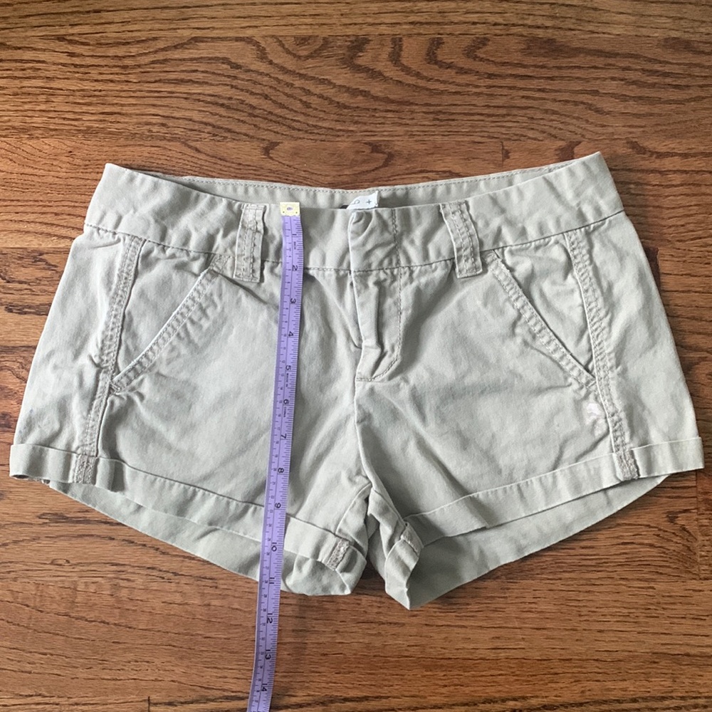 Free people shorts. Broken in look w/ paint splatters by design. Low waist